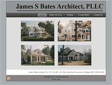 Tablet Screenshot of jsbatesarchitect.com